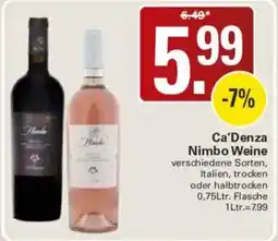 WEZ Ca'Denza Nimbo Weine Angebot