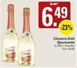 WEZ Cinzano Asti Spumante Angebot