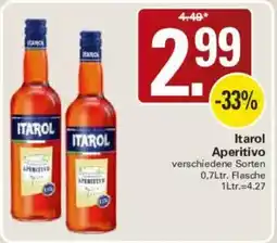 WEZ Itarol Aperitivo Angebot