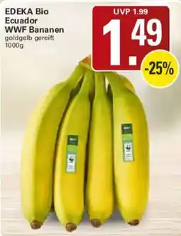 WEZ EDEKA Bio Ecuador WWF Bananen Angebot