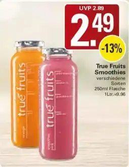 WEZ True Fruits Smoothies Angebot