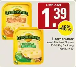WEZ Leerdammer verschiedene Sorten Angebot