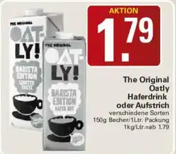 WEZ The Original Oatly Haferdrink oder Aufstrich Angebot
