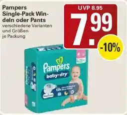 WEZ Pampers baby-dry Angebot