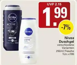 WEZ Nivea Duschgel Angebot