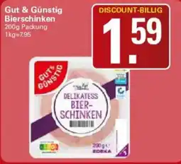 WEZ Gut & Günstig Bierschinken Angebot