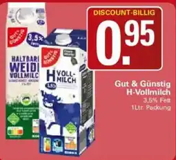WEZ Gut & Günstig H-Vollmilch Angebot