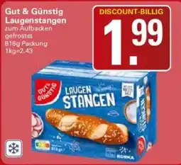 WEZ Gut & Günstig Laugenstangen Angebot