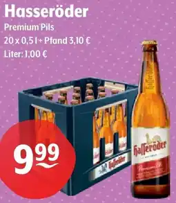 Getränke Hoffmann Hasseröder Premium Pils Angebot