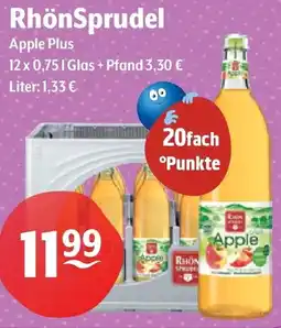 Getränke Hoffmann RhönSprudel Apple Plus Angebot
