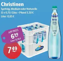 Getränke Hoffmann Christinen Spritzig, Medium oder Naturelle Angebot