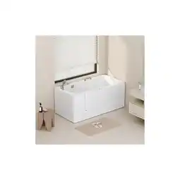 Netto Marken-Discount HOME DELUXE Seniorenbadewanne liegend mit Whirlpoolfunktion VITAL M - 153 x 76 cm Links Angebot