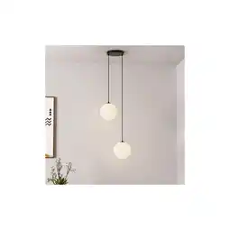 Netto Marken-Discount HOME DELUXE Hängeleuchte aus Glas SUNA - 2-flammig Angebot