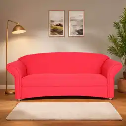Netto Marken-Discount 3-Sitzer Sofa Loretta, ca. 204 x 83 x 85 cm – Rosa Angebot