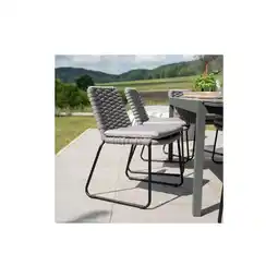 Netto Marken-Discount HOME DELUXE Gartenstuhl aus Seilgeflecht BALERO Hellgrau - 2er Set Angebot