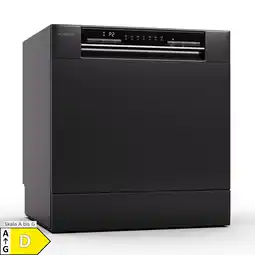 Netto Marken-Discount Amazonia Eco 8 Geschirrspülmaschine Schwarz Angebot