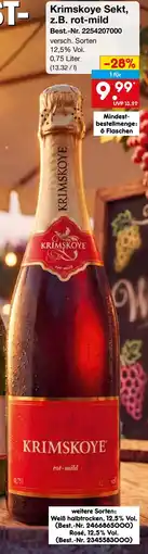 Netto Marken-Discount Krimskoye Sekt, z.B. rot-mild Angebot