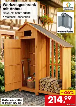 Netto Marken-Discount Werkzeugschrank mit Anbau Angebot
