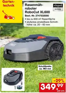 Netto Marken-Discount Rasenmähroboter RoboCut XL600 Angebot