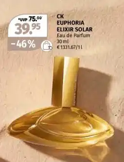 Müller CK EUPHORIA ELIXIR SOLAR Angebot
