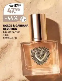 Müller DOLCE & GABBANA DEVOTION Angebot
