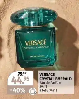Müller VERSACE CRYSTAL EMERALD Angebot