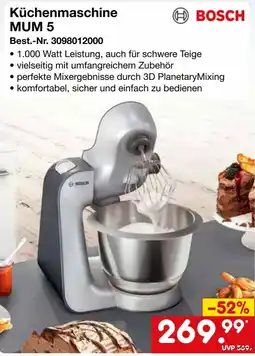 Netto Marken-Discount BOSCH Küchenmaschine MUM 5 Angebot