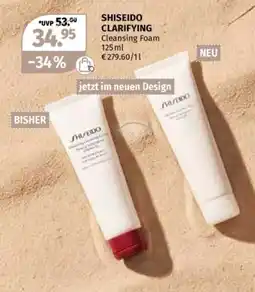 Müller SHISEIDO CLARIFYING Cleansing Foam Angebot