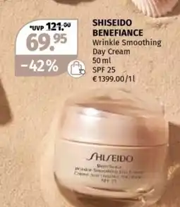 Müller SHISEIDO BENEFICIANCE Wrinkle Smoothing Day Cream Angebot
