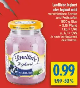 diska Landliebe Joghurt Angebot