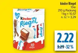 diska Kinder Riegel Angebot