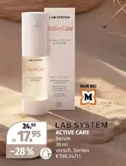 Müller LAB SYSTEM ActiveCare Serum Angebot
