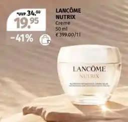 Müller LANCÔME NUTRIX Creme Angebot