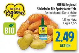 diska EDEKA Regional Sächsische Bio Speisekartoffeln Angebot