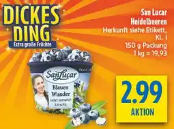 diska San Lucar Heidelbeeren Angebot