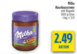 diska Milka Haselnusscreme Angebot