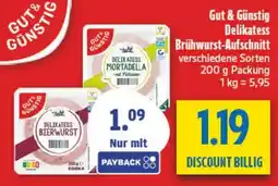 diska Delikatess Brühwurst-Aufschnitt Angebot
