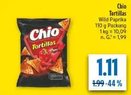 diska Chio Tortillas Wild Paprika Angebot