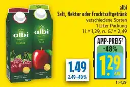 diska albi Saft, Nektar oder Fruchtsaftgetränk Angebot