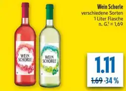 diska Wein Schorle Angebot