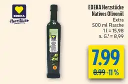 diska EDEKA Herzstücke Natives Olivenöl Extra Angebot