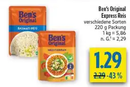 diska Ben's Original Express Reis Angebot