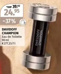 Müller DAVIDOFF CHAMPION Eau de Toilette Angebot