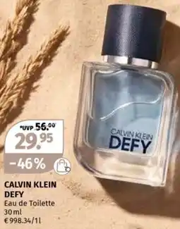 Müller CALVIN KLEIN DEFY Eau de Toilette Angebot