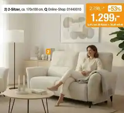 Opti Wohnwelt 2-Sitzer Angebot