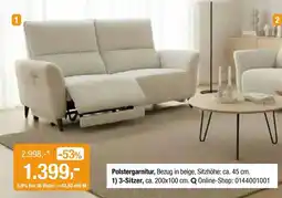 Opti Wohnwelt 3-Sitzer Angebot