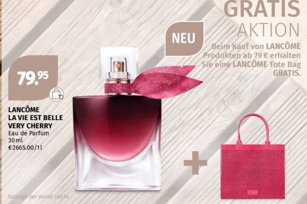 LANCÔME LA VIE EST BELLE VERY CHERRY 30 ml Angebot bei Müller