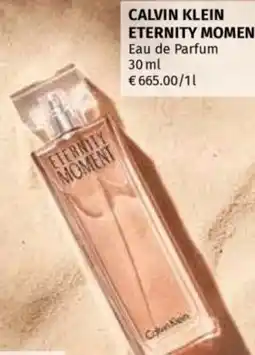 Müller CALVIN KLEIN ETERNITY MOMENT Eau de Parfum Angebot