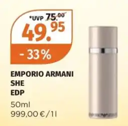 Müller EMPORIO ARMANI SHE EDP Angebot