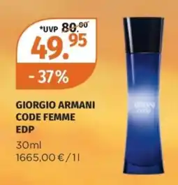 Müller GIORGIO ARMANI CODE FEMME EDP Angebot